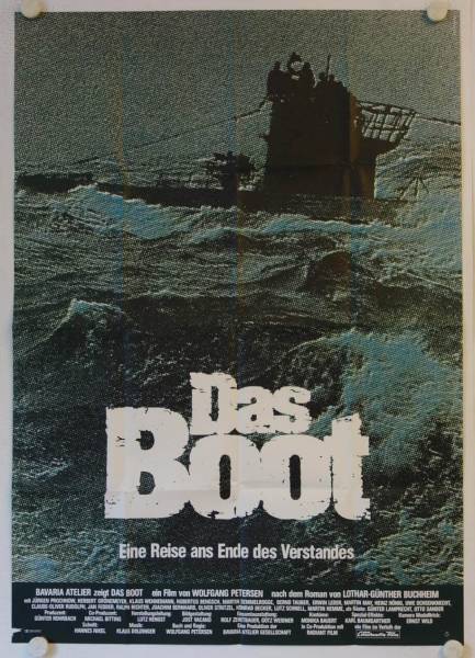 Das Boot originales deutsches A0-Filmplakat